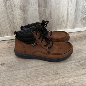 Lems Boulder Boot Mid Mens 6.5 - Women 8 Leather Umber Hiking Waterproof Outdoor